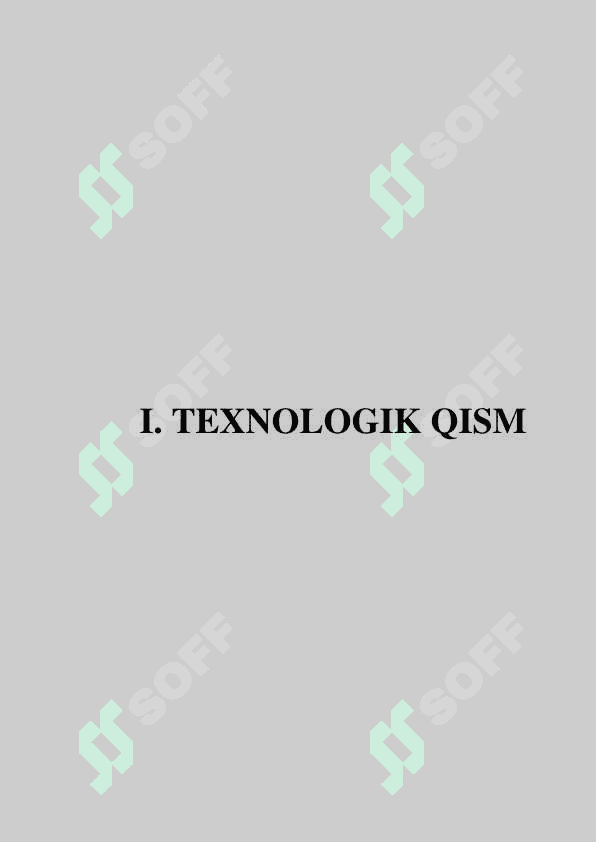 Oxak ishlab chiqarish sexini loyixalash 3