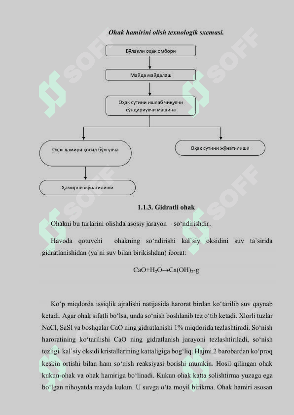 Oxak ishlab chiqarish sexini loyixalash 8