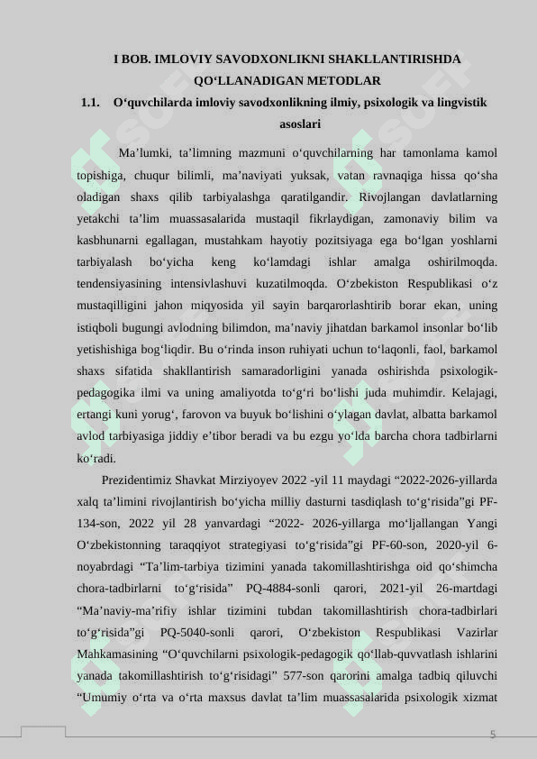 2-sinf o‘quvchilarida imloviy savodxonlikni shakllantirish. 5