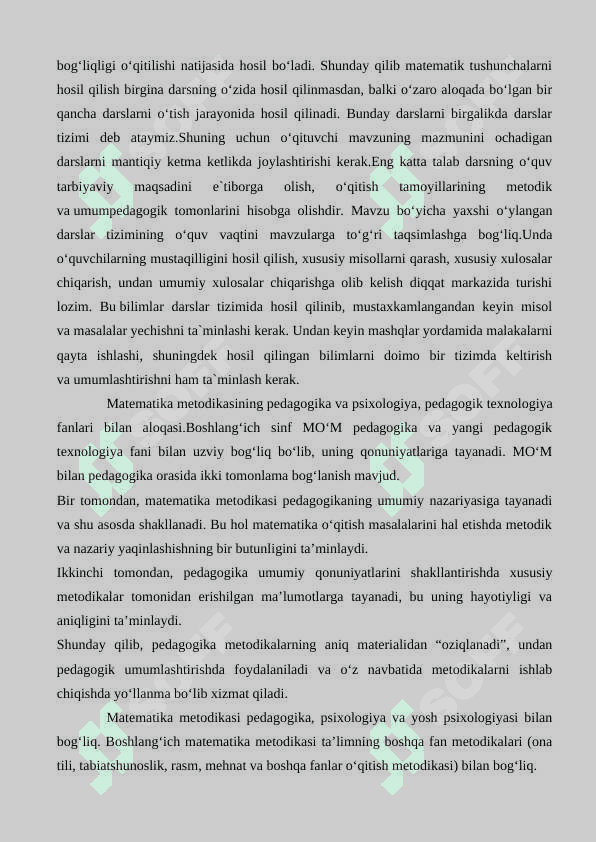 1-2- sinflarda o‘quvchilarning matematikadan mustaqil ishlarini tashkil qilish metodikasi 8