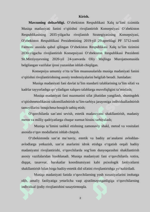 О‘quvchilаrni musiqа sоzi vа о‘qituvchigа jо‘rоvоzlikdа kuylаshgа о‘rgаtish usullаri 2