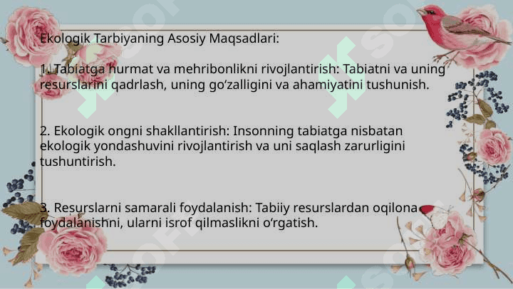 Maktabgacha yoshdagi bolalarga ekologik tarbiya berish 6