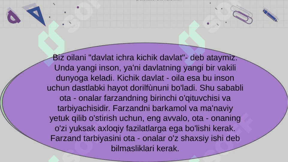 Maktabgacha talim tashkilotining oila bilan ishlash shakllari 6