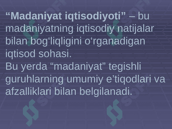 INSON MADANIYATI VA O‘ZIGA XOSLIGI 4