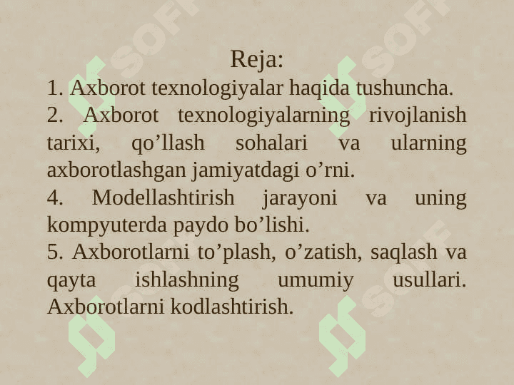 “Ta’limda axborot texnologiyalari” fani 7