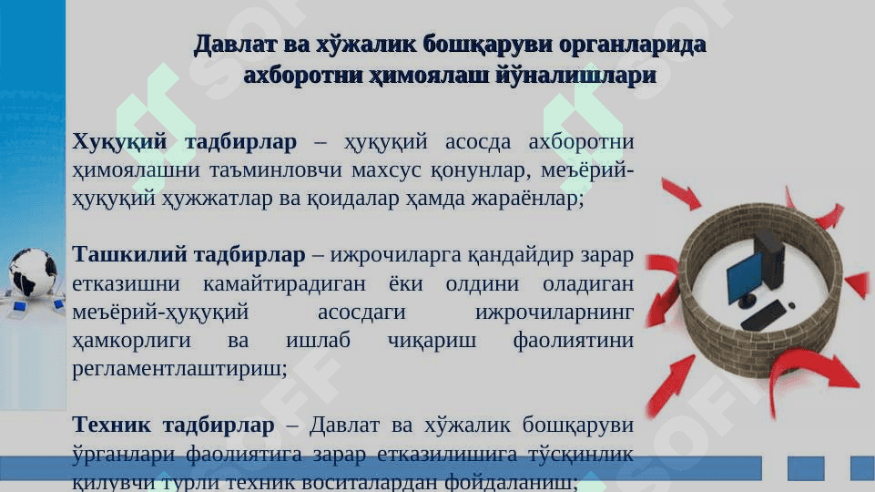 Ахборот хавфсизлигини таъминлаш  масалалари 5