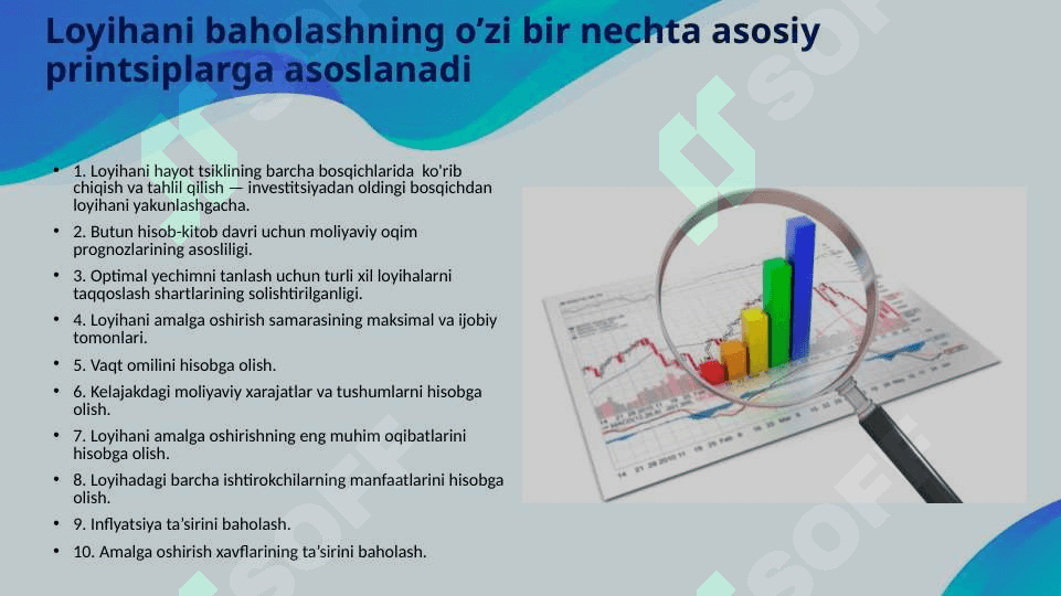 Investisiya loyihalarining moliyaviy va iqtisodiy samaradorligini baholash 4
