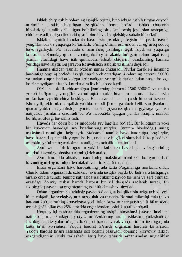 Ishlab chiqarish muhitidagi xavfli va zararli omillar, ularga qarshi chora tadbirlar 3