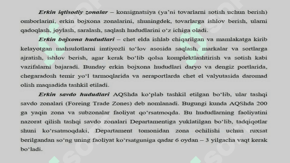 Iqtisodiyotga investisiyalarni jalb etishda erkin iqtisodiy hududlarning o‘rni 6