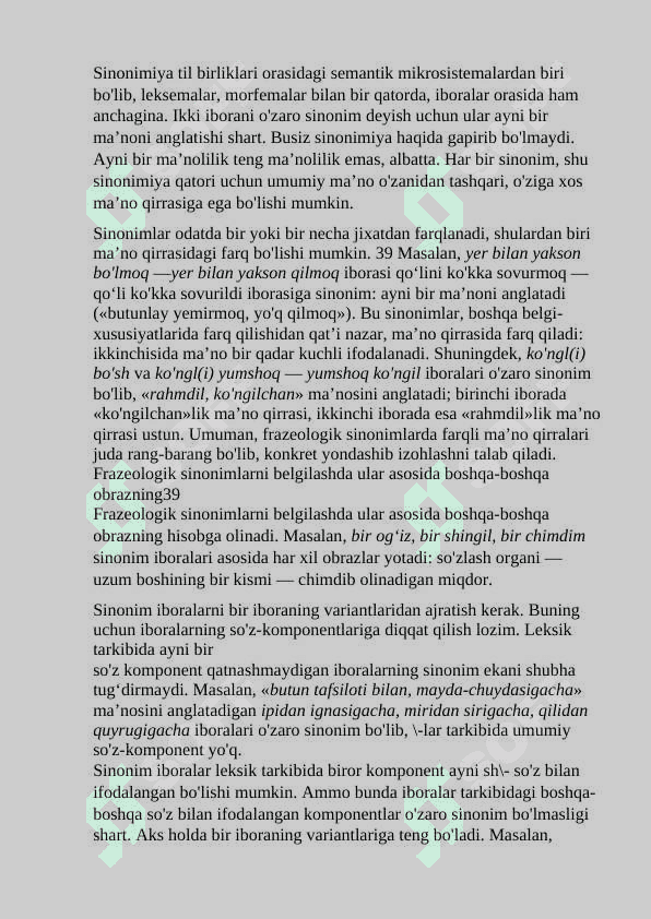 Frazeologizmlarning struktrual-semantik  xususiyatlari 7