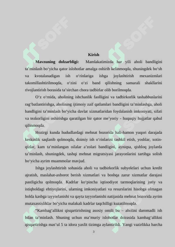 O‘ZBEKISTONDA AHOLI BANDLIGINI TARTIBGA SOLISH 3