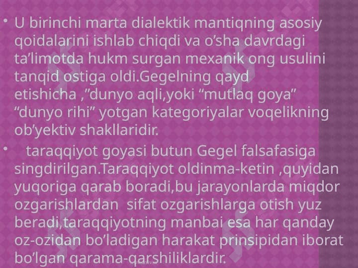 Nemis falsafasi 3