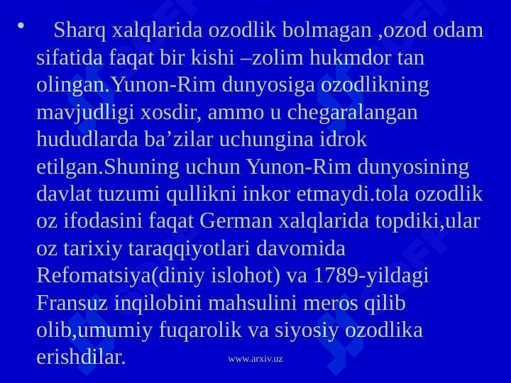 Nemis falsafasi 7