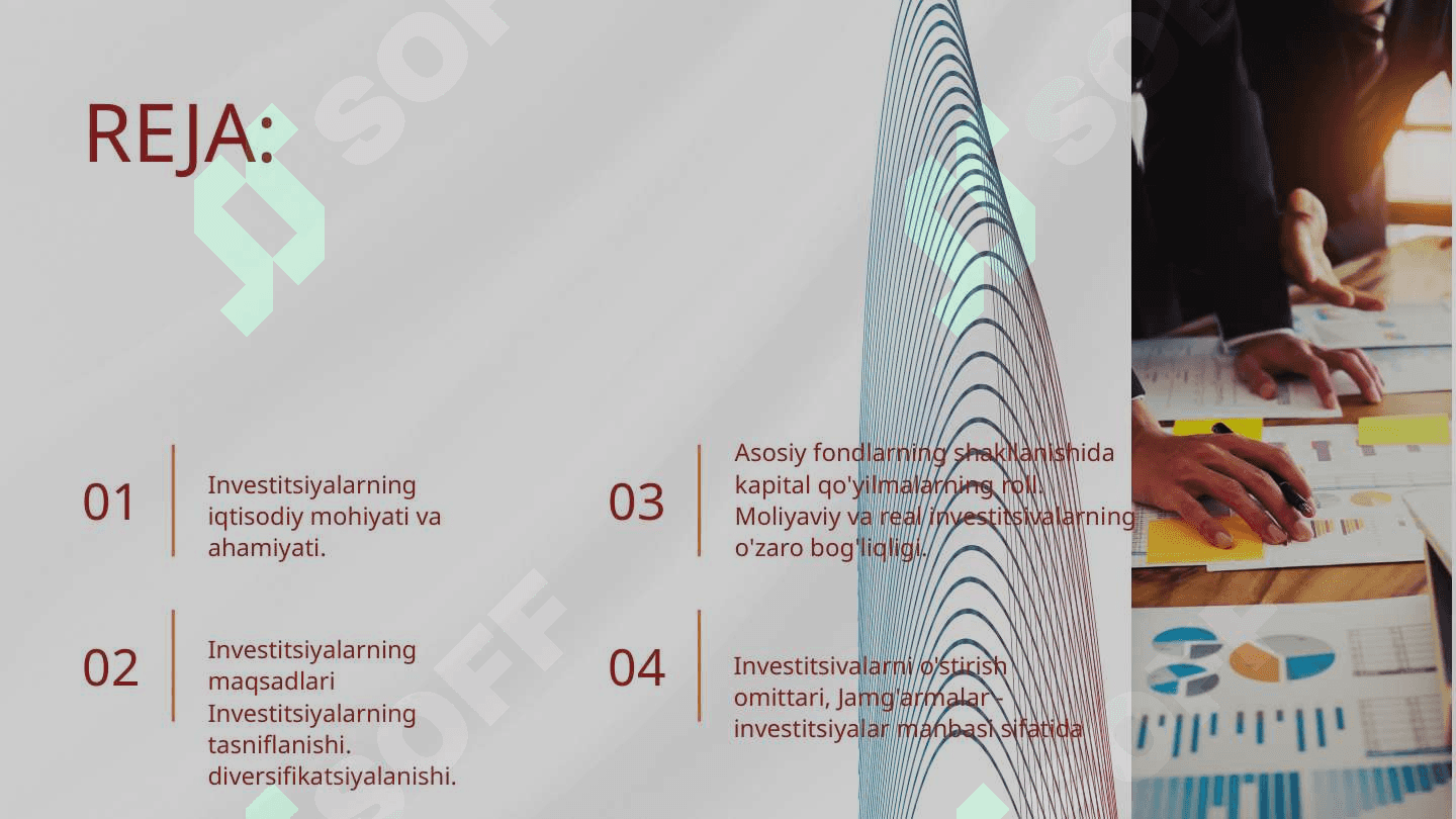 Investitsiyalarning iqtisodiy rivojlanishdagi ahamiyati 2