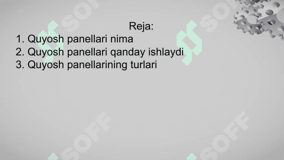 Quyosh paneli 2
