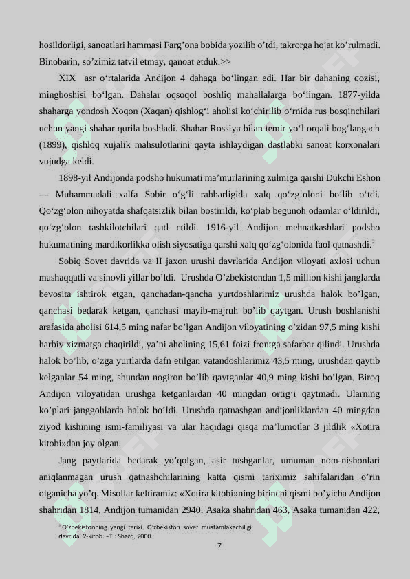 Andijon tumani toponimikasi 7