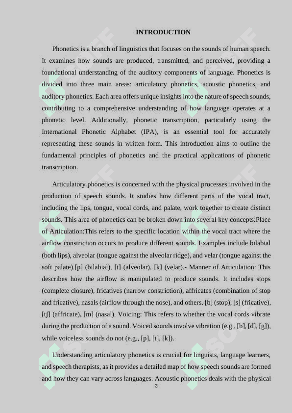 Phonetic Aspects of Second Language Acquisition: Challenges and Strategies for Pronunciation Improvement 3