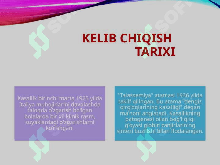 Talassemiya laborator diagnostikasi 6