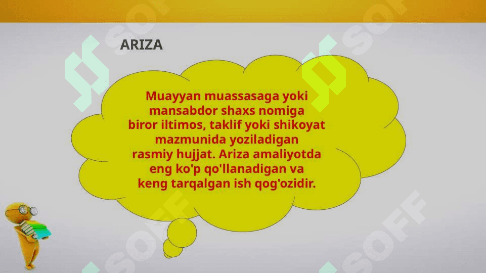 Malumot axborot xujjatlari 5