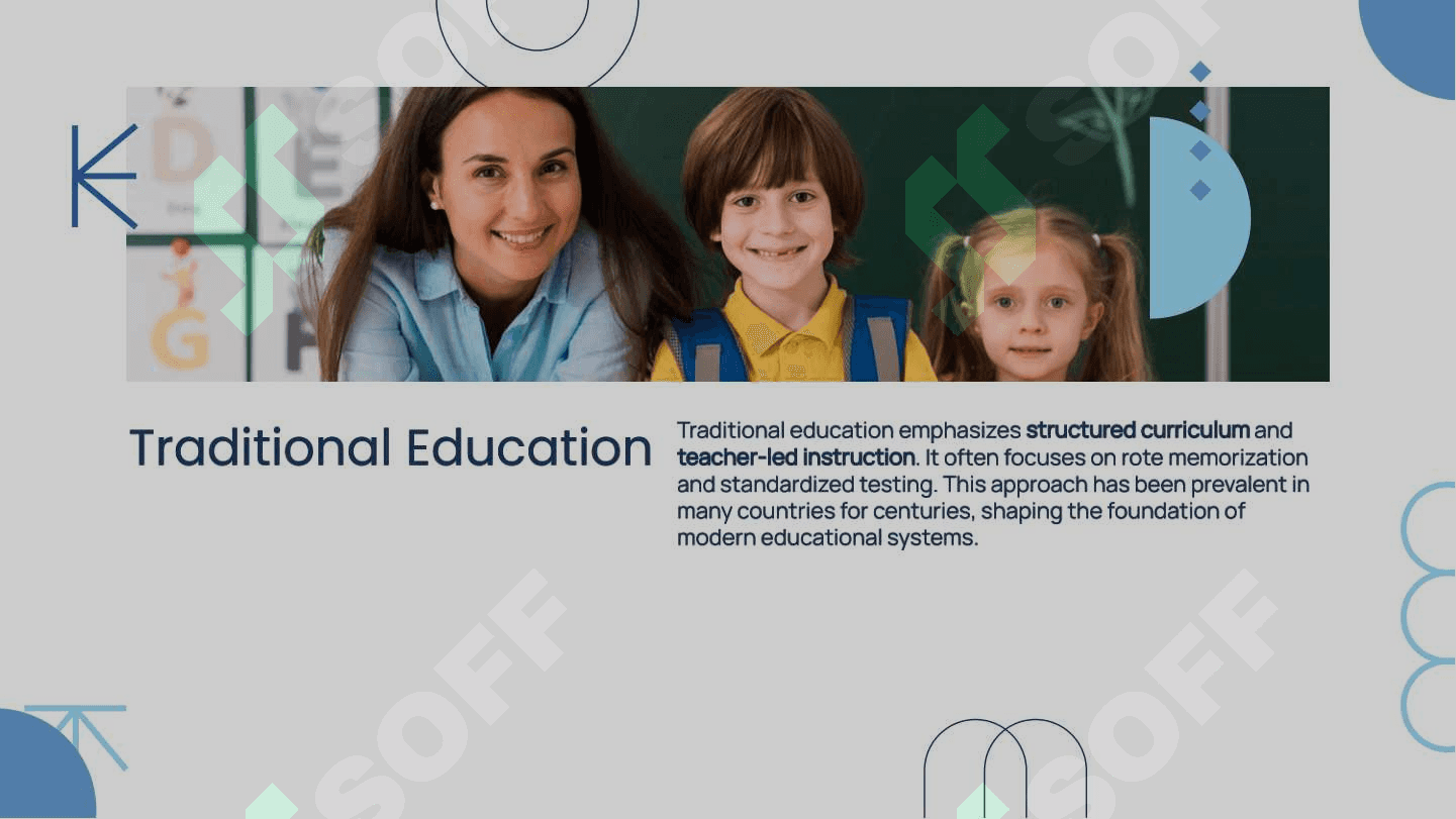 Different  frameworks for the  lesson 3