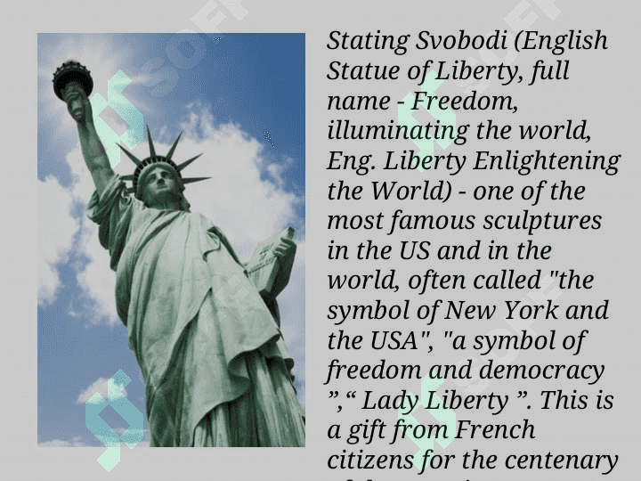 THE STATUE OF LIBERTY 2
