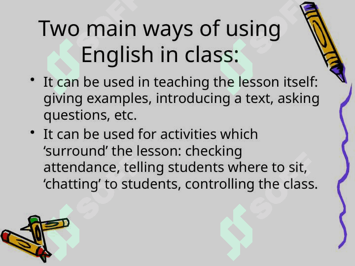 Using English in the classroom 3
