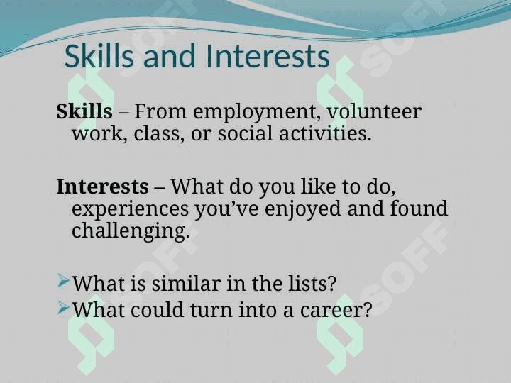 How tochoose a career 4