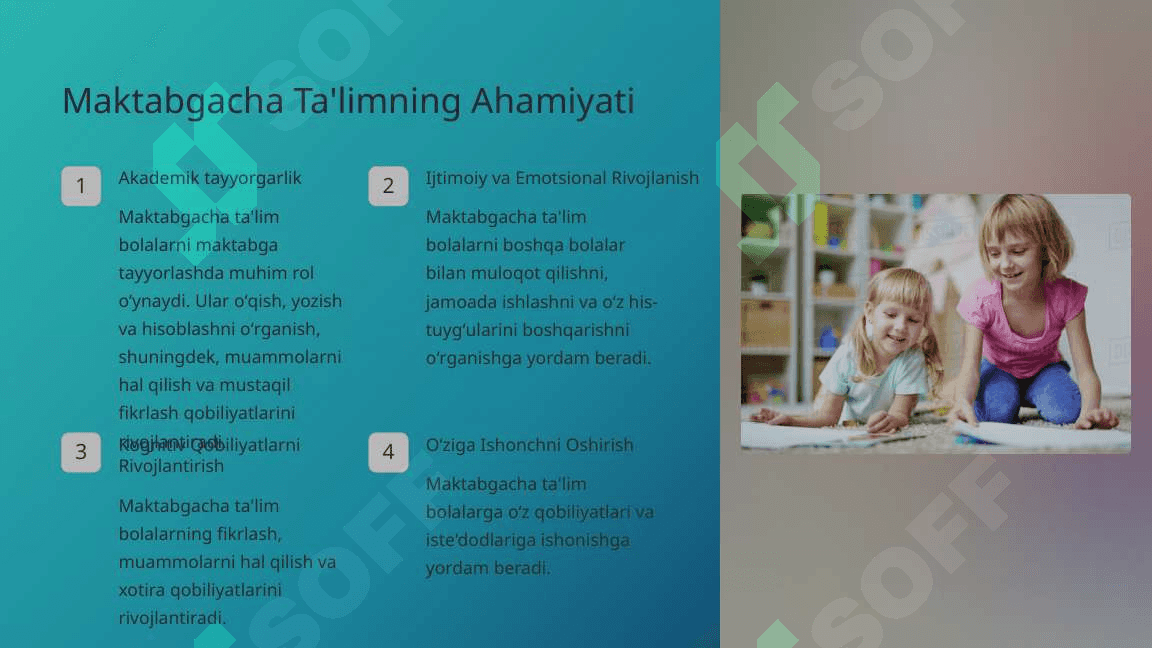 Kichik amallarni ongda tez hisoblash 2