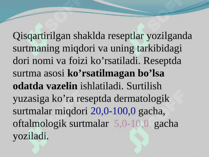 Yumshoq dori shakllari 6