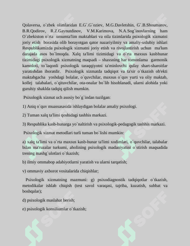 Sotsial xizmat faoliyati 2