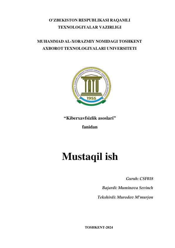 Virtual himoyalangan tarmoq va undan amaliyotda foydalanish (masalan  CyberGhost yoki Express VPN misolida)