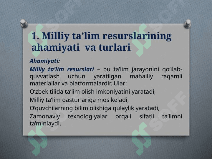 Internet tarmogʻida milliy              taʼlim resurslari 3