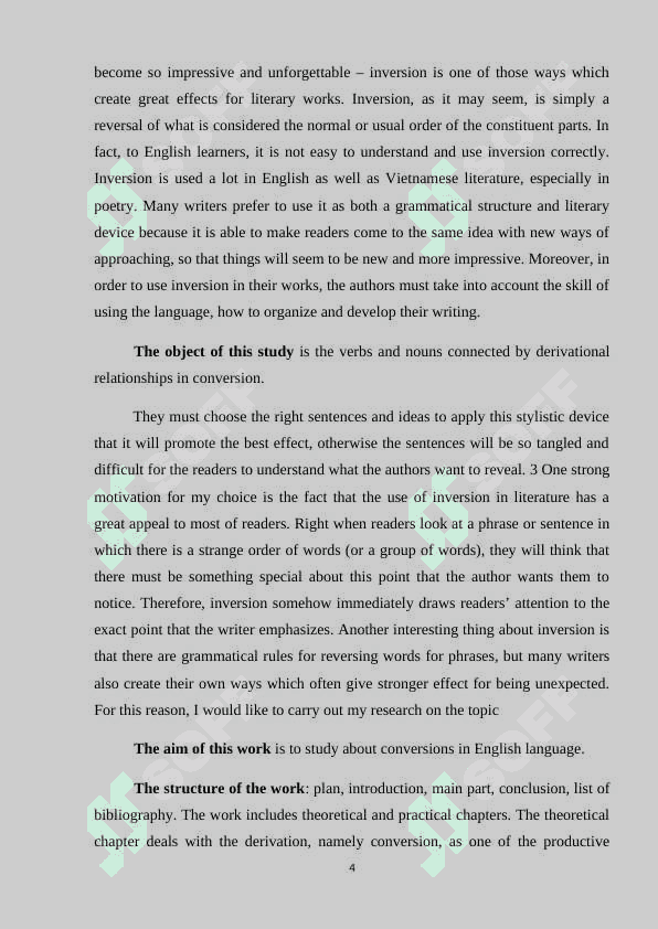 INVERSIONS IN MODERN ENGLISH. 4