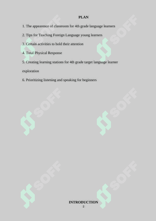 Peculiarities of foreign language teaching for 4th grade 2