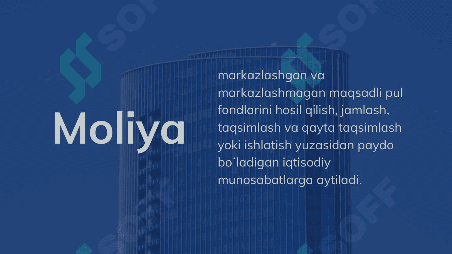 Moliyaning mohiyati va funksiyalari 2