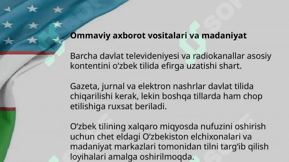 Davlat tili va davlat poytaxtining konstitutsiyaviy maqomi 7