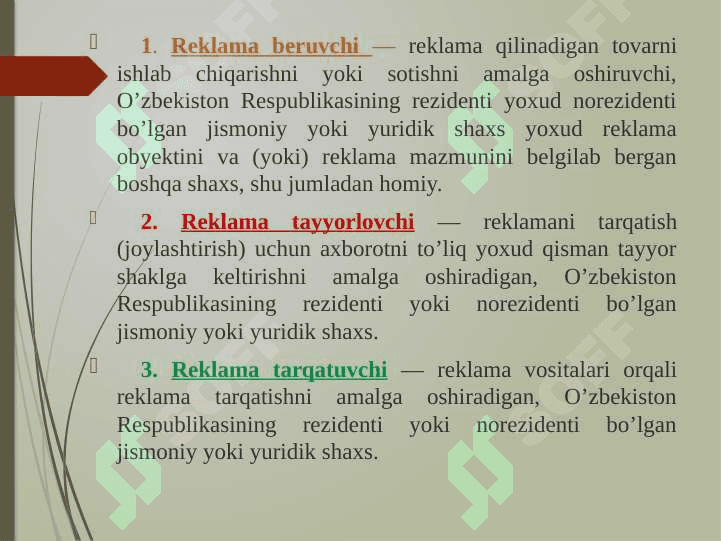Prezintatsiya Reklama faoliyati haqida 5