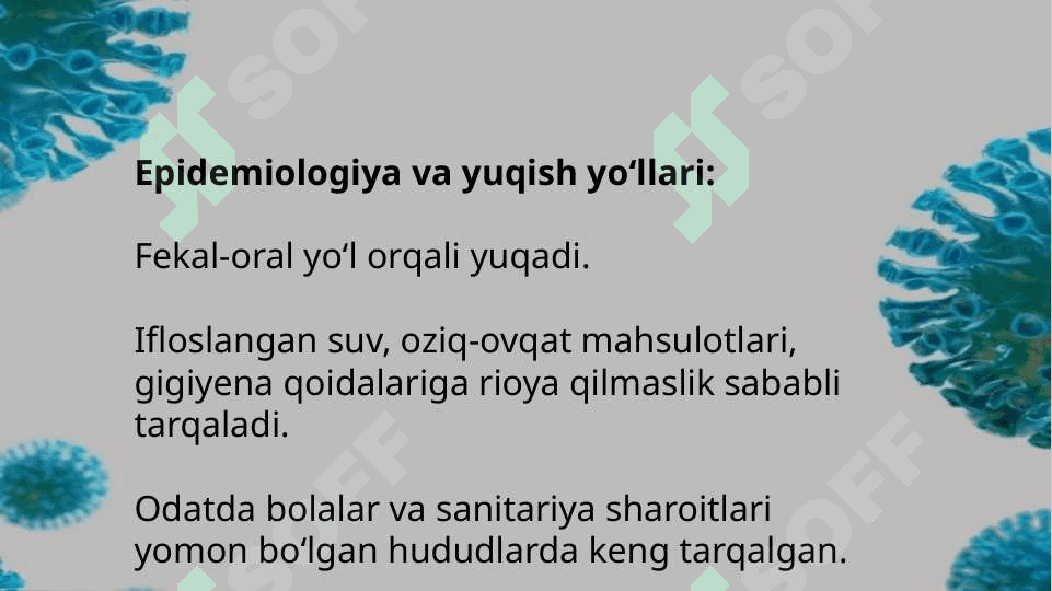 Gepatit A B C D E qo’zg’atuvchilari haqida maʼlumot 4