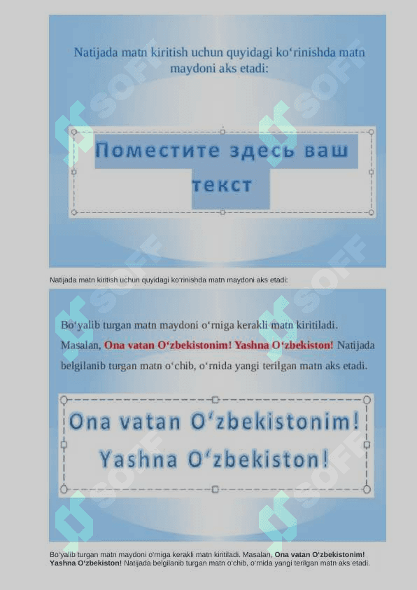 6-sinf Informatika ochiq dars mavzu "WORDART OBYEKTI" 7