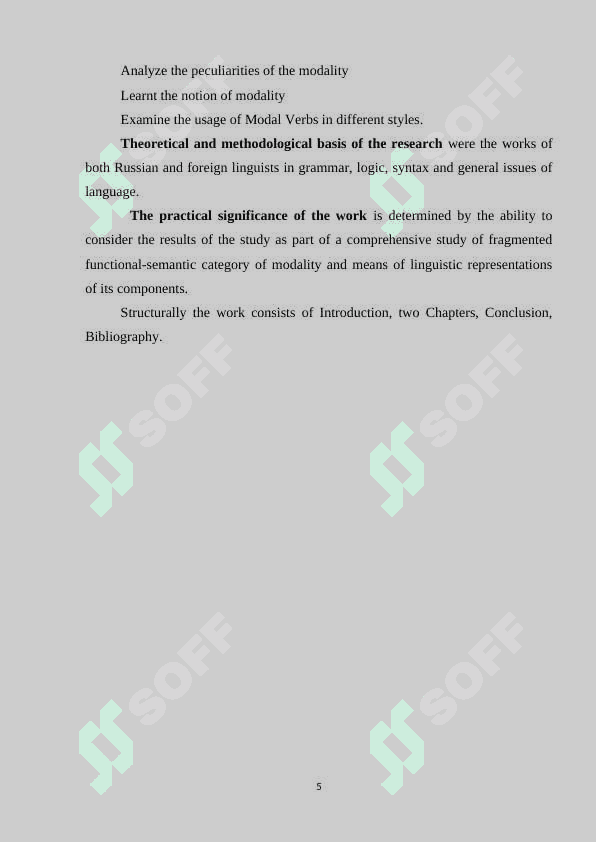 WAYS EXPRESSIONS OF MODALITY IN MODERN ENGLISH AND UZBEK LANGUAGES 4