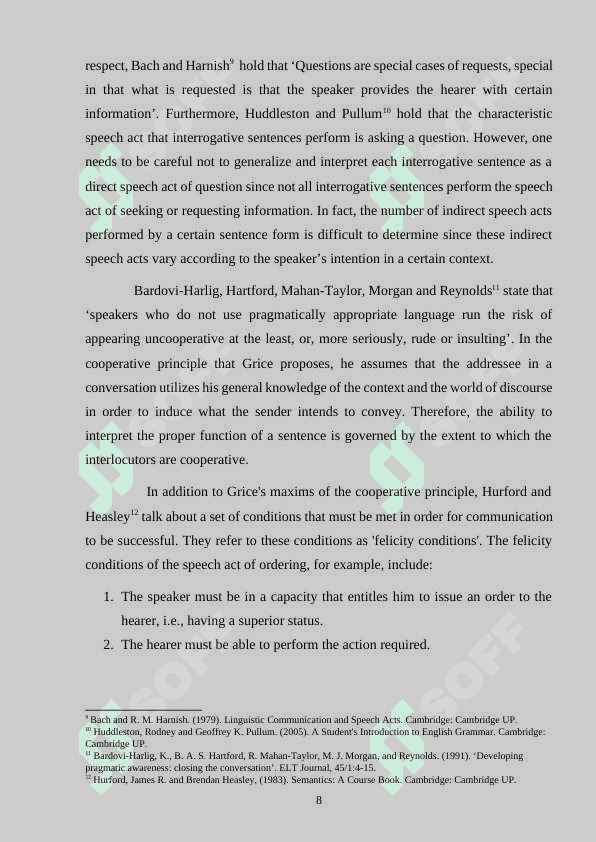 Syntactic Analysis of Sentence Types: Declarative, Interrogative, Imperative, and Exclamatory 8