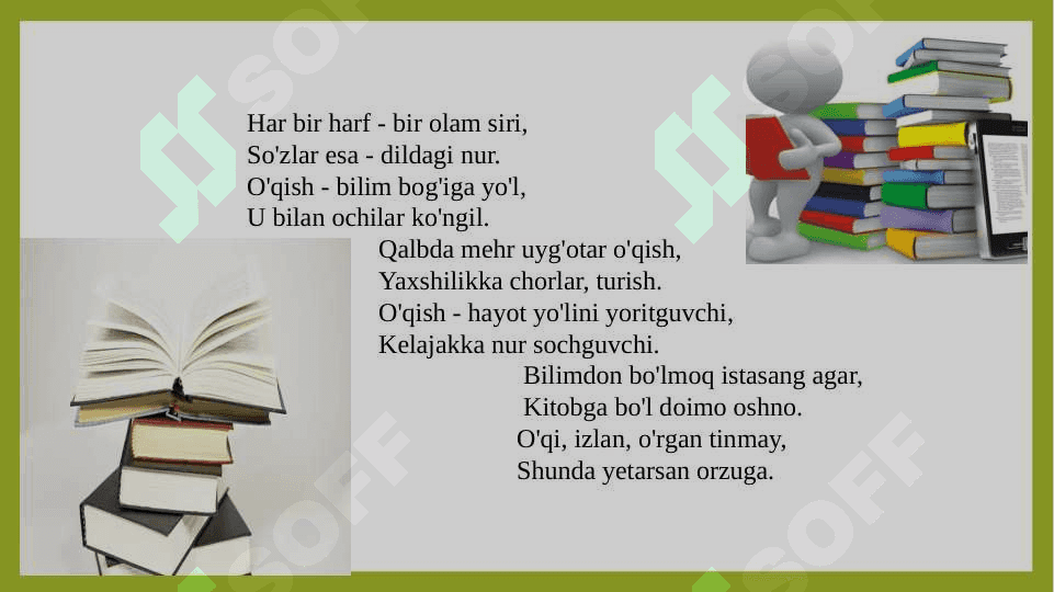 1-sinf o'qish kitoblar makoni 8