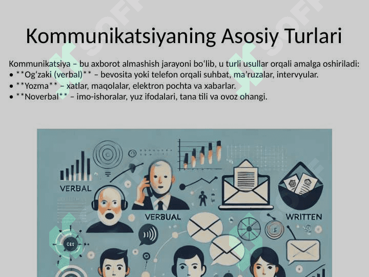 Kommunikatsiya va taqdimot ko'nikmalaripptx. Kommunikatsiya  va taqdimot ko'nikmalari slayd. 2