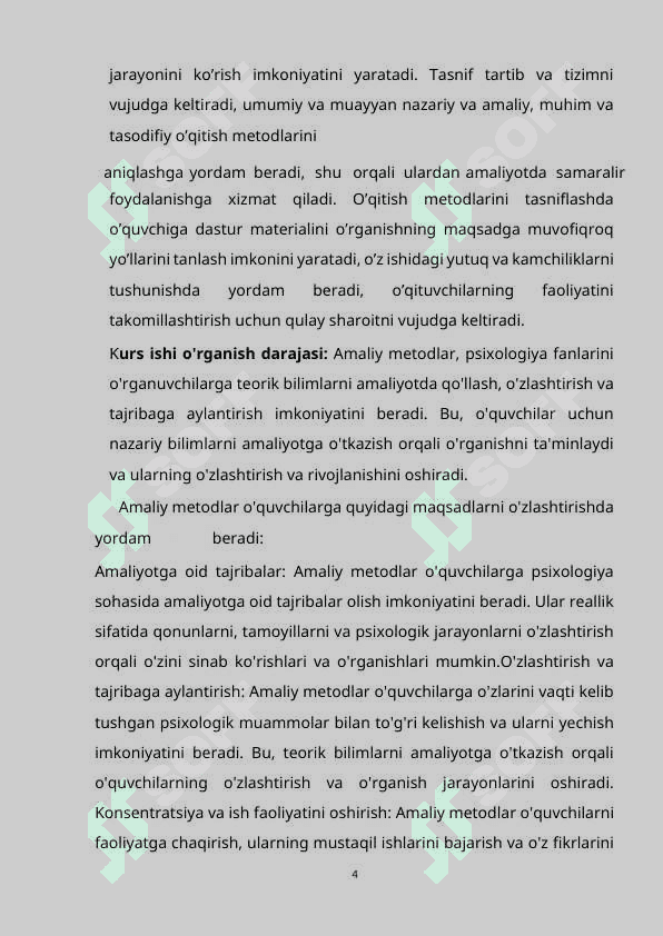 PSIXOLOGIYA FANLARINI O'QITISHDA AMALIY METODLARNING AHAMIYATI 4