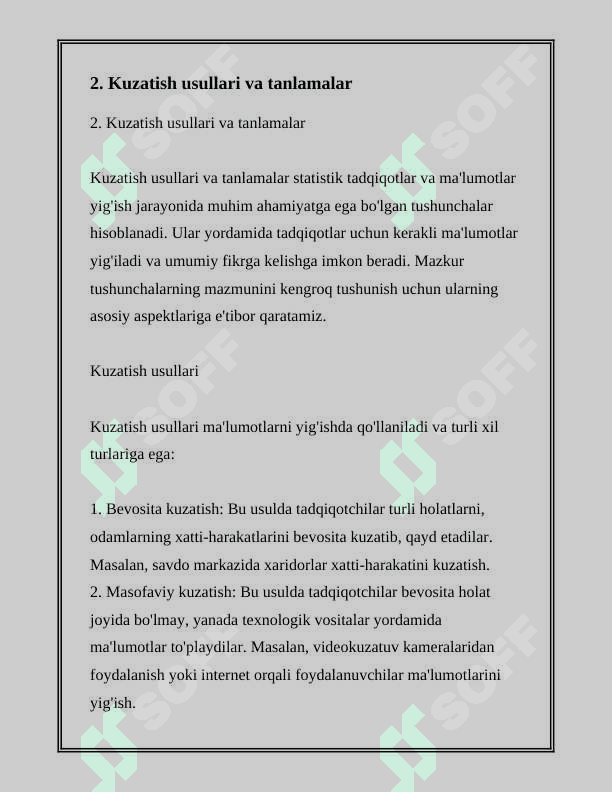 TANLAMA KUZATISHDA TOPLAM BELGILARI 6