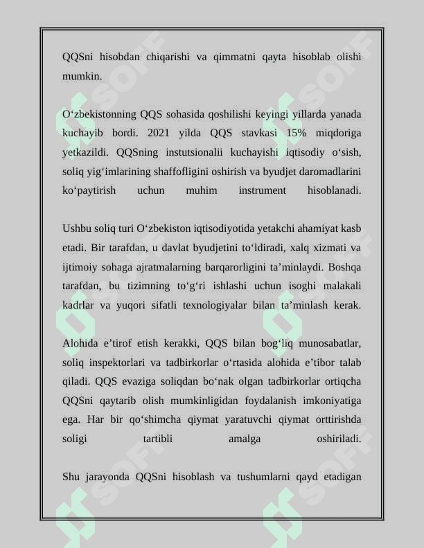 YURIDIK SHAHSLARDAN UNDIRILADGIGAN SOLIQLAR VA YIG'IMLAR TARKIBI 7