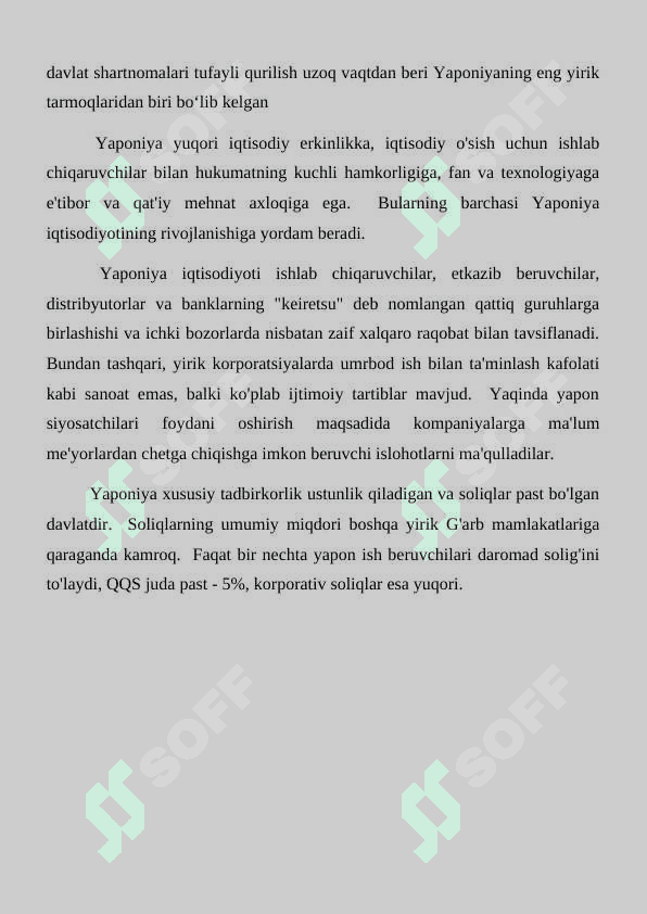 Yaponiya iqtisodiyoti va raqamli iqtisodiyotini rivojlantirish bosqichlari 4