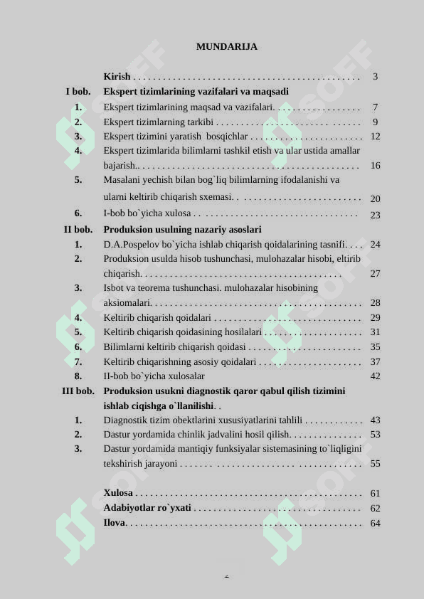 Ekspert tizimlаrining vаzifаlаri vа mаqsаdi 2