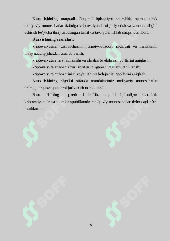 Raqamli iqtisodiyotni rivojlantirishda kriptovalyutalarning ahamiyati 5