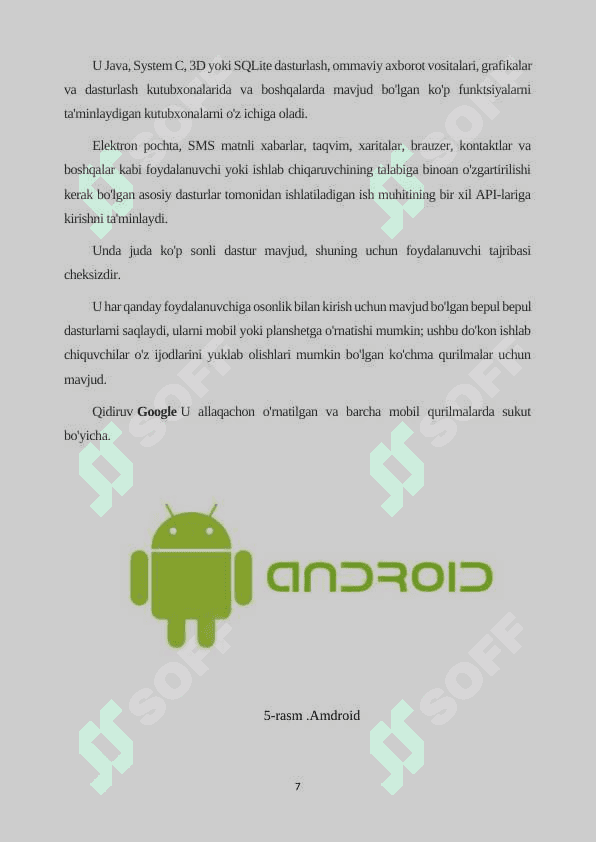 kurs ishi android onlain auksion 6